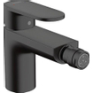 Hansgrohe Vernis bidetkraan met pop-up plug mat zwart SW651535