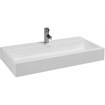 Laufen Living City wastafel 100x46x15.5cm 3 kraangaten met overloop keramiek wit 0081296