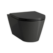 Laufen Kartell by Laufen wandcloset 37x54.5x35.5cm diepspoel rimless keramiek glossy black glans SW358277