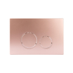 Starbluedisc Doppio bedieningsplaat voor Geberit UP100/UP320/UP720 reservoir rose gold SW681500