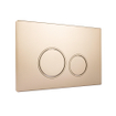 Starbluedisc Doppio bedieningsplaat voor Geberit UP100/UP320/UP720 reservoir champ gold SW681481