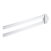 GROHE Selection Handdoekhouder - 40cm - dubbel - draaibaar - chroom SW444528