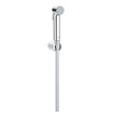 GROHE Vitalio Trigger badset met handdouche met wandhouder met silverflex doucheslang 125cm chroom SW87130