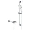 GROHE Grohtherm thermostatische opbouw douchemengkraan met glijstang en handdouche chroom SW679429