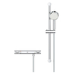 GROHE Grohtherm thermostatische opbouw douchemengkraan met glijstang en handdouche chroom SW679429