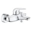 GROHE Wave New badkraan met koppelingen met omstel chroom SW87121