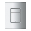 GROHE Even bedieningspaneel dual flush 2 knops chroom 0701178