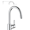 GROHE Feel Keukenkraan - uittrekbare uitloop - chroom SW229116
