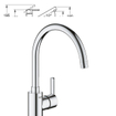 GROHE Feel Keukenkraan - hoog - chroom SW229114