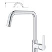 GROHE Start Keukenkraan - hoog - chroom SW706275
