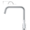 GROHE Start Keukenkraan - hoog - chroom SW706275