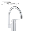 GROHE Start Keukenkraan - hoog - chroom SW706608