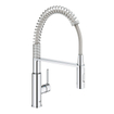 GROHE Get Keukenkraan - hoog - 2 straalsoorten - met profesionele handdouche - chroom SW206999