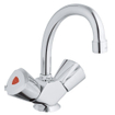 GROHE Costa Trend wastafelkraan met ketting chroom 0436154