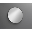 Royal Plaza Merlot spiegel 100x100cm zonder verlichting rond Glas Zwart mat SW395574