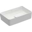 Villeroy & Boch Collaro opzetwastafel rechthoekig 56x36cm zonder overloop zonder kraangat ceramic+ stone white SW336072