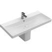 Villeroy & Boch Avento meubelwastafel 80x47cm met overloop ceramic+ stone white SW448405