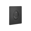 GROHE Start bedieningsplaat dual flush 2 knops verticaal mat zwart SW656735