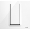 Viega Visign for style 14 urinoir bedieningsplaat wit GA23026