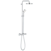 GROHE Tempesta Cosmopolitan Regendoucheset Opbouw - aquadimmer - hoofddouche 21cm - handdouche 10cm - chroom SW108122