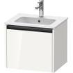 Duravit Ketho.2 wastafelonderkast 51x42x44cm geschikt voor 1 waskom Spaanplaat wit Mat SW772920