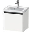 Duravit Ketho 2 wastafelonderbouwkast met 1 lade 48.4x37.5x44cm met greep antraciet wit mat SW772316