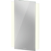 DuravitKetho 2spiegel met led verlichting verticaal40x70cmmet sensorschakelaar rechtsonderwit mat SW772636