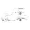 GROHE Eurostyle New badkraan met omstel en koppelingen wit SW28950