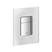 GROHE Skate Cosmopolitan wc bedieningsplaat glas in matwit 0729168