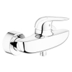 GROHE Eurostyle New douchekraan zonder omstel met koppelingen met gesloten greep chroom SW60374