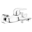 GROHE Eurostyle New badkraan met omstel en koppelingen met gesloten greep chroom SW60376