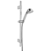 GROHE Relexa 100 Five Glijstangset - 60cm - ronde handdouche - 5 straalsoorten - gladde doucheslang - chroom 0437550