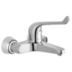 GROHE Euroeco veiligheids wandkraan met koppelingen chroom 0438110