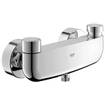 GROHE Eurosmart Cosmopolitan T douchekraan zelfsluitend met koppelingen met menging looptijd 15 sec. chroom 0434431