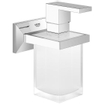 GROHE Allure Brilliant Zeepdispenser - 150ml - met houder - glas - chroom SW392173
