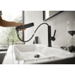 Hansgrohe Finoris wastafelmengkraan 1 - hendel Mat zwart SW651140