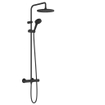 Hansgrohe Vernis 240 1jet Showerpipe met thermostaat Eco mat zwart SW803099