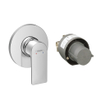 Hansgrohe Rebris e eengreeps inbouw douchemengkraan set chroom SW802980