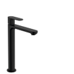 Hansgrohe Rebris S 1-gats highriser wastafelkraan 240 coolstart m. waste mat zwart SW796586