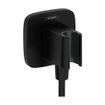Hansgrohe Fixfit handdouchehouder incl. muuraansluitbocht mat zwart SW773906
