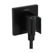 Hansgrohe Fixfit handdouchehouder incl. muuraansluitbocht mat zwart SW773897