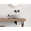 Looox sink collection opzetwastafel diameter 40cm calacatta SW810186