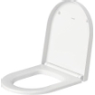 Duravit ME by Starck WC-zitting 43.8x37.4x5.1cm compact Kunststof wit Glanzend 0293437