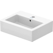 Duravit Vero fontein onderzijde geslepen 45x35cm met kraangat en overloop wit 0300306