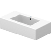 Duravit Vero fontein 50x25cm met kraangat rechts met overloop Wondergliss wit 0291636