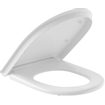 Villeroy & Boch O.novo Vita closetzitting met deksel met greeprand met doorlopende pen wit 1025075