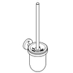GROHE Start Toiletborstelhouder - wandmontage - rond - open - supersteel SW878342