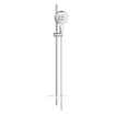GROHE Rainshower SmartActive 150 Glijstangset - 90cm - ronde handdouche - 3 straalsoorten - gladde doucheslang - met zeepschaal - chroom SW452504