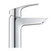 GROHE Eurosmart waterbesparende wastafelkraan s-size met trekwaste chroom SW646819