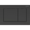 Geberit Omega 30 bedieningsplaat 2 toets matzwart-zwart-matzwart TWEEDEKANS OUT13397